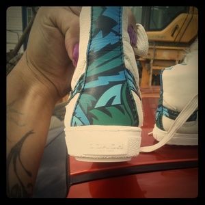 Coach faux fur size 8